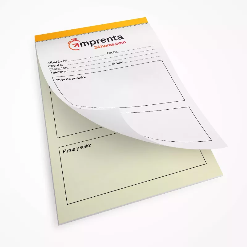 Set de Papel Autocopiativo