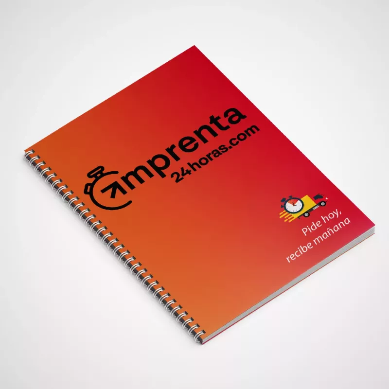 ▷ Imprimir Libretas Personalizadas Urgentes en 24 Horas ✅